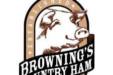 Logo for Browning’s Country Ham Logo for Browning’s Country Ham