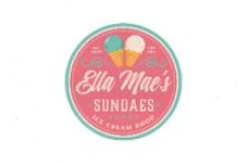 Logo for Ella Mae’s Sundaes Logo for Ella Mae’s Sundaes
